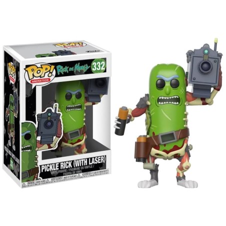 Funko Pop! Figura POP Rick & Morty - Pickle Rick (with laser) - 332