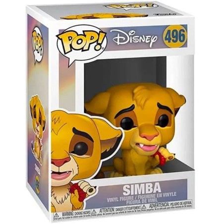 Funko Pop! Figura Pop Disney El Rey León - Simba - 496