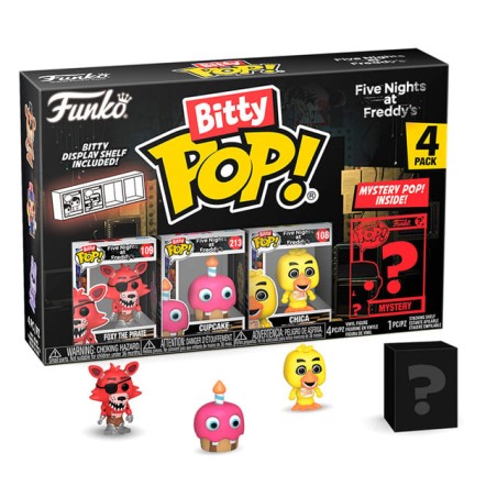 Funko Pop! Bitty POP Five Nights at Freddy's Pack 4