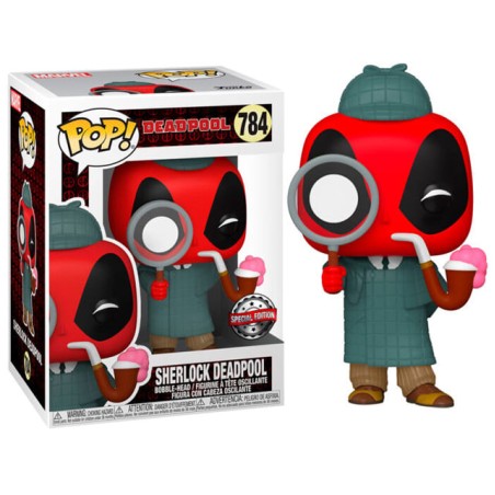 Funko Pop! Figura POP Marvel Deadpool - Sherlock Deadpool Special Edition - 784