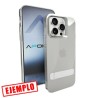 Carcasa Reforzada Negra + Soporte iPhone 15 Pro Max