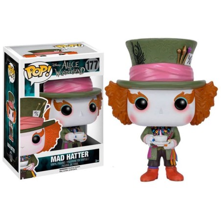 Funko Pop! Figura Pop Disney Alice in Wonderland - Mad Hatter - 177