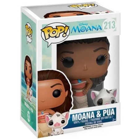 Funko Pop! Figura Pop Disney Moana - Moana & Pua - 213