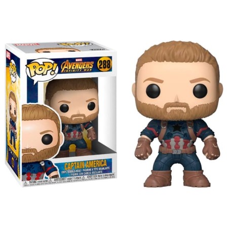 Funko Pop! Figura POP Marvel Avenger Infinity War - Captain America - 288