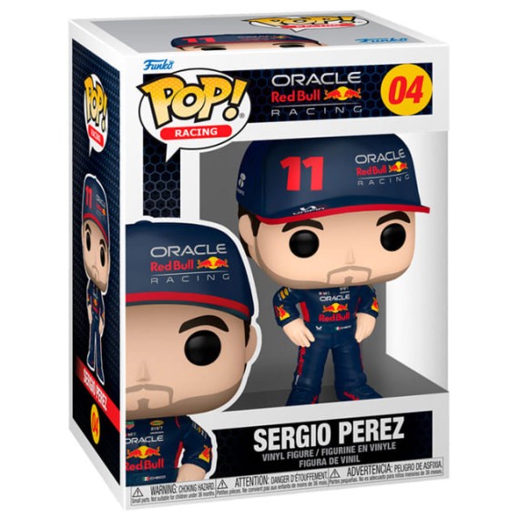 Funko Pop! Figura Pop Oracle RedBull Racing - Sergio Perez - 04