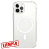 Carcasa Reforzada Premium Transparente con Tarjetero iPhone 15 Pro Max