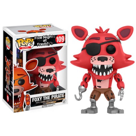 Funko Pop! Figura POP Five Nights at Freddy's - Foxy the Pirate - 109