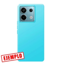 Funda Gel Tacto Silicona Azul Xiaomi Redmi Note 13 5G