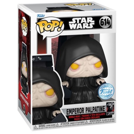 Funko Pop! Figura POP Star Wars - Emperor Palpatine Special Edition - 614