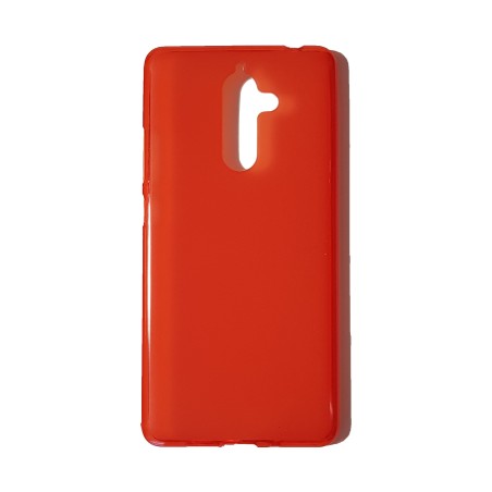 Funda Gel Basic Roja Nokia 7 Plus