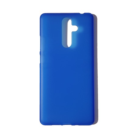 Funda Gel Basic Azul Nokia 7 Plus