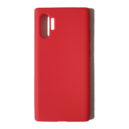 Funda Gel Tacto Silicona Roja Samsung Galaxy Note10 Plus